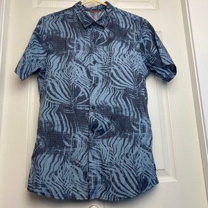 Roark Men's Bless Up Mechanical Stretch Shirt Button Up